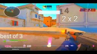 сыграл 2x2 против 6 и 8 lvl faceit | best of 3