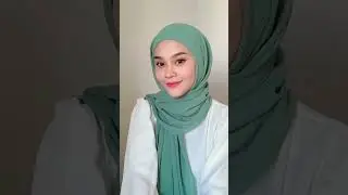 Hijab Pashmina yang satset ga perlu repot klo kemana-mana 