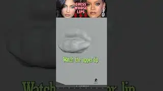 Guess Whose Lips 😳💋 Blender 3d Sculpting 