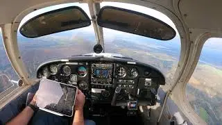 Landing into KEFK from Montpelier VT