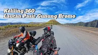 360 Degree Tour of Mount Bromo's Sea of Sand