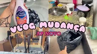 VLOG MUDANÇA / AP NOVO  - arrumando tudo 🏠