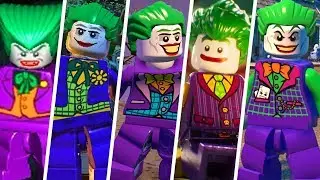 Joker Evolution in LEGO Videogames (DLC Included)