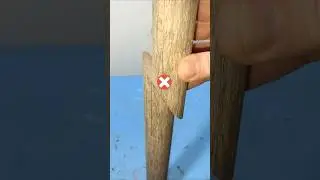 Brilliant Woodworking Tips and Tricks for Perfectly Joining Two Round Wooden Bars 