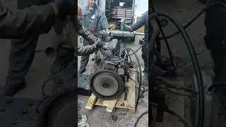 заводим очередной двигатель Duutz BF6 M1014 для продажи.