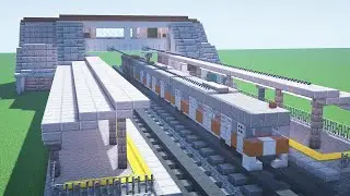 [Minecraft Tutorial] Station / How To Build a Station