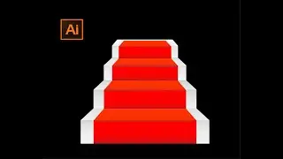 STAIRS ADOBE ILLUSTRATOR TUTORIAL