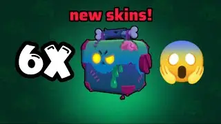 6X ÖLÜ KUTU AÇILIMI😱Brawl Stars