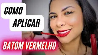 BATOM VERMELHO *FÁCIL E PRÁTICO PARA INICIANTES*