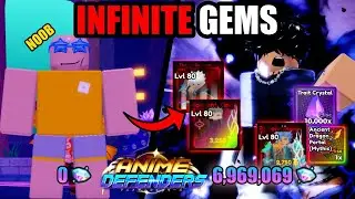 HOW TO GET GEMS IN ANIME DEFENDERS UPDATE 7