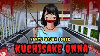 HANTU WAJAH SOBEK (KUCHISAKE ONNA) | HORROR MOVIE SAKURA SCHOOL SIMULATOR