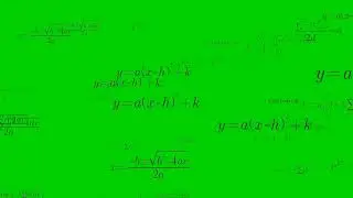 Green Screen Calculation effect | Math's effect | math formulas