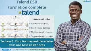 Fonctionnement des routes dans une base de données – Talend ESB #12
