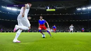 eFootball PES 2021: dribbling, ball control, body control with the hand control button.