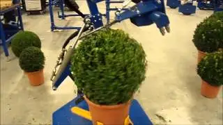 Zwenkarmknipper / Fully adjustable globe trimmer / Voll einstellbare Buchsbaum schneidemaschine