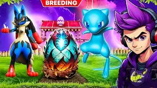 😱BREEDING MEGA LUCARIO & SHINY MEW🔥LEGENDARY POKEMON😍|ONLY BREEDING|ARMORED MEWTWO|BREEDING PALWORLD