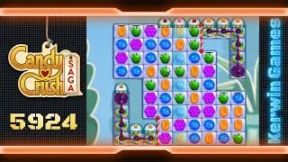 Candy Crush Saga Level 5924 - No Boosters