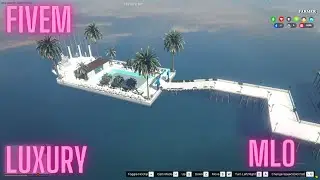 Fivem MLO -Luxury pier_mansion Fivem new Interior - Fivem villa 2024