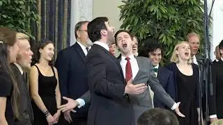 Americans sing Russian romance “Metelitsa” for U.S. Embassy Moscow – Yale Russian Chorus 