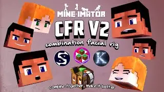 Combination Facial Rig V2 - Mine-Imator