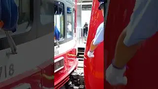 KEIKYU Coupling Work at Shinagawa Station, Tokyo, Japan, September 2025