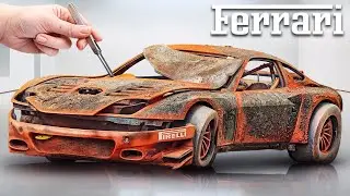 Restoration of Rare Ferrari, McLaren & Jaguar Models