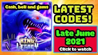 KING LEGACY CODES , Latest Roblox Codes *LATE JUNE 2021*.FREE CODES! AUTO TRAINING, CHI AND SOUL.