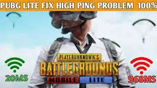 Pubg Lite High Ping Problem | Pubg Lite Ping Problem Fix Kaise Kare | How To Fix Ping In Pubg Lite