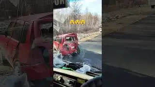 ДАЛЬНОБОЙ НА СТАРОМ ПЯТИТОННИКЕ / АВАРИЯ В ЧЕТЫРЕ МАШИНЫ НА ТРАССЕ 