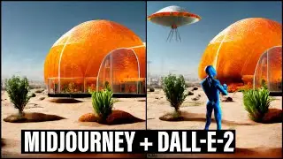 COMBINE MIDJOURNEY WITH DALL-E-2
