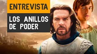 LOS ANILLOS DE PODER, ENTREVISTAMOS a Lloyd Owen (ELENDIL) y Leon Wadham (KEMEN)