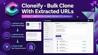 How to extract URLs and bulk clone?