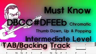 Must Know/DBCC#DFEEb Chromatic Practice/Intermediate Level/Number of Cases/TAB/Backing Track