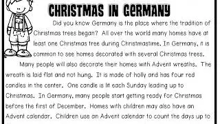 Christmas in Germany read aloud