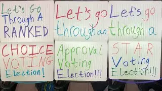 Let's Go Through ALL the Elections! |TikTok Series Compilation | RCV, Choose-one, Approval, & STAR