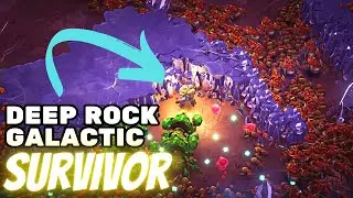 Steam Next Fest Gameplay DEEP ROCK GALACTIC SURVIVOR | Action Roguelike Bullet Hell