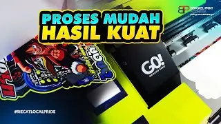 Cara Mudah Nyablon Kaos Custom Satuan Menggunakan Mesin Printer Alfa GO