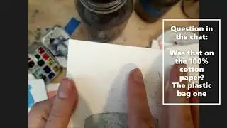 Creating Effects and Texture in Watercolor Part 3