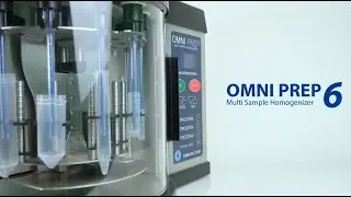 Omni Prep 6 | Multi-Sample Homogenizer