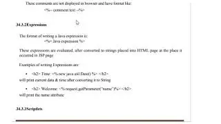 Class 29 JSP Page Directive and Scriptlets
