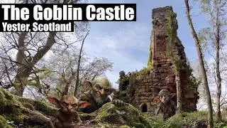 The GOBLIN CASTLE in the Woods - Walking from Gifford to Yester Castle in Scotland 🏴󠁧󠁢󠁳󠁣󠁴󠁿
