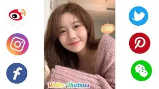 Cute Social Media Girls ep2 / Name In IG & Weibo