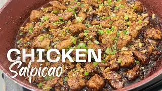 EASY CHICKEN SALPICAO #lutonidacz #salpicão #cooking #fastfood