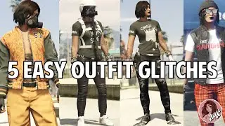 GTA5 | Easy Outfit Glitches for Female & Male (Catsuit, Scuba Flippers, Logos, No Bra, Hats)