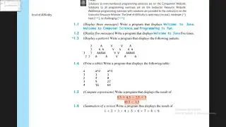 Introduction To Java Programming Exercise 1 5a