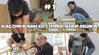 #1 Salon ISTRI Siap Buka, Bongkar Perabotan Etalase