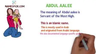 The meaning of Abdul aalee