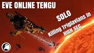 EVE ONLINE TENGU Triglavian Invasion Solo Ratting in High Sec