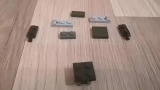 как построить мини стул из 12 деталей лего