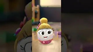 Playing in playroom🛝  #kids #eggventurers #shorts